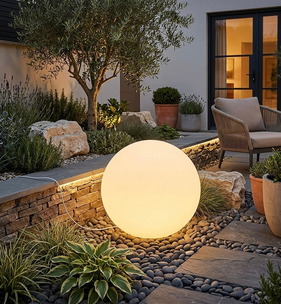 EONE GlowSphere – Luxury Outdoor LED Light
