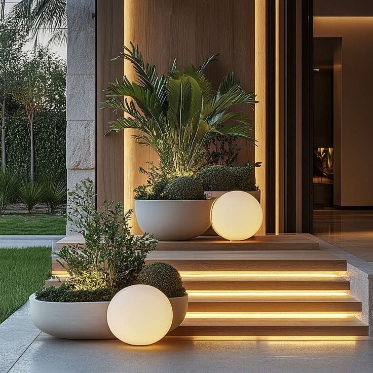 EONE GlowSphere – Luxury Outdoor LED Light