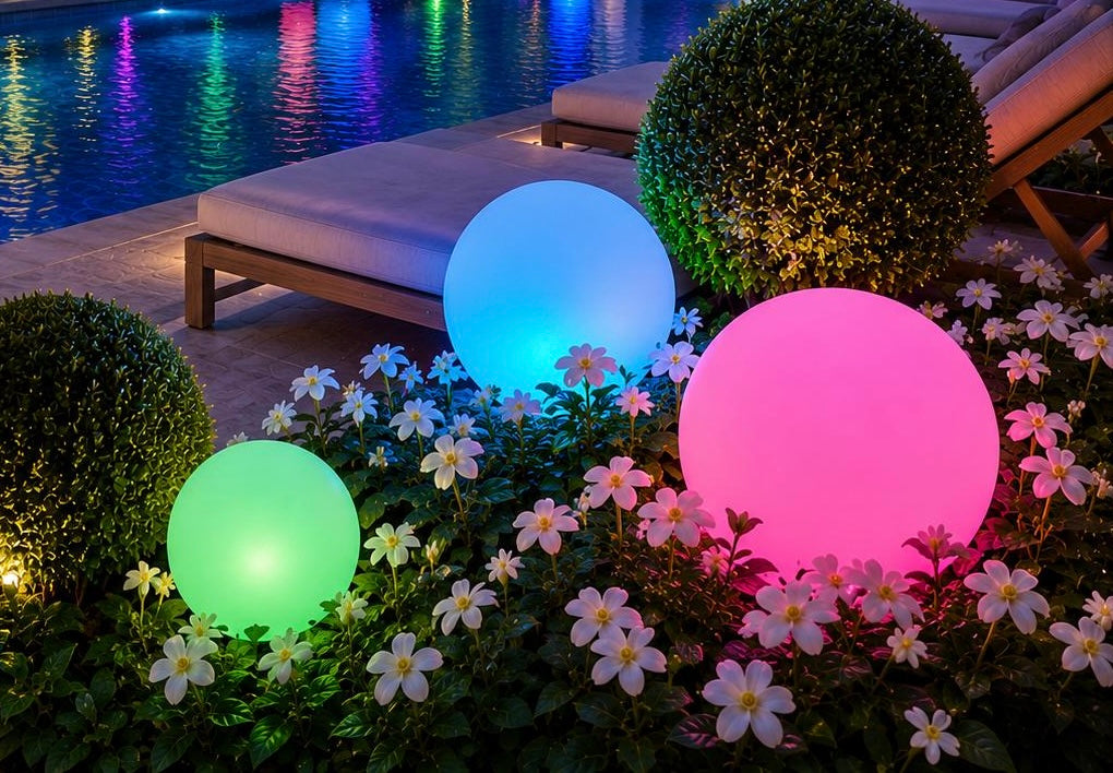 EONE GlowSphere – Luxury Outdoor LED Light