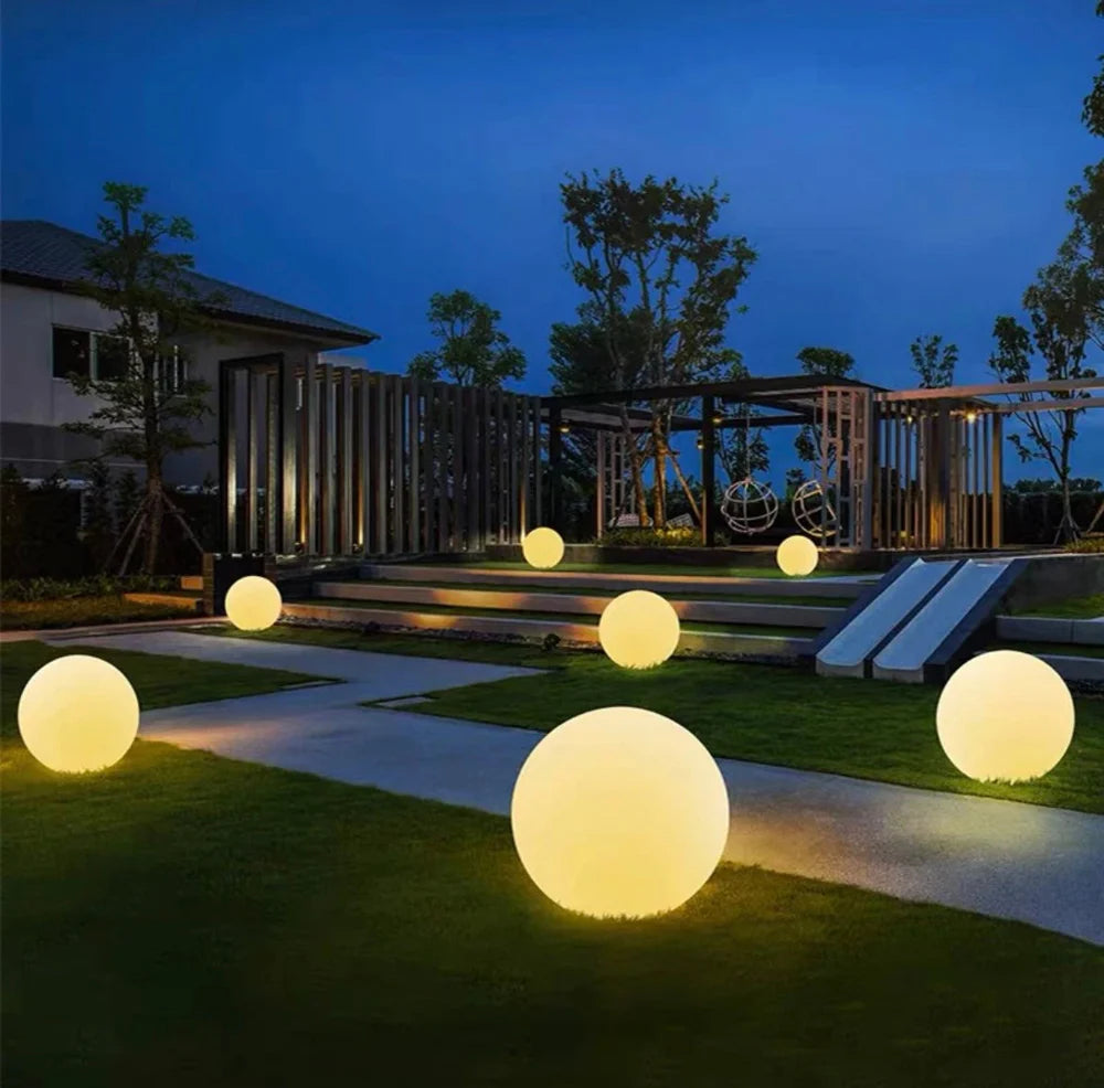 EONE GlowSphere – Luxury Outdoor LED Light