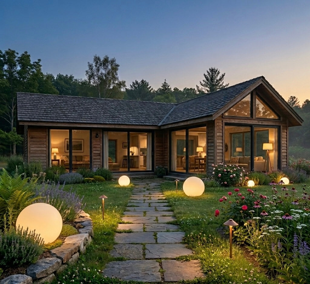 EONE GlowSphere – Luxury Outdoor LED Light