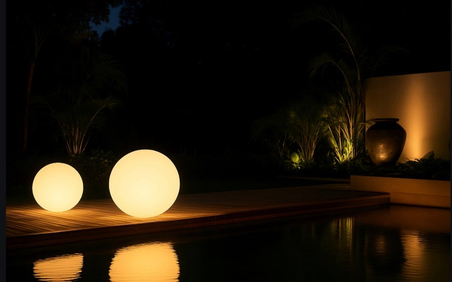 EONE GlowSphere – Luxury Outdoor LED Light