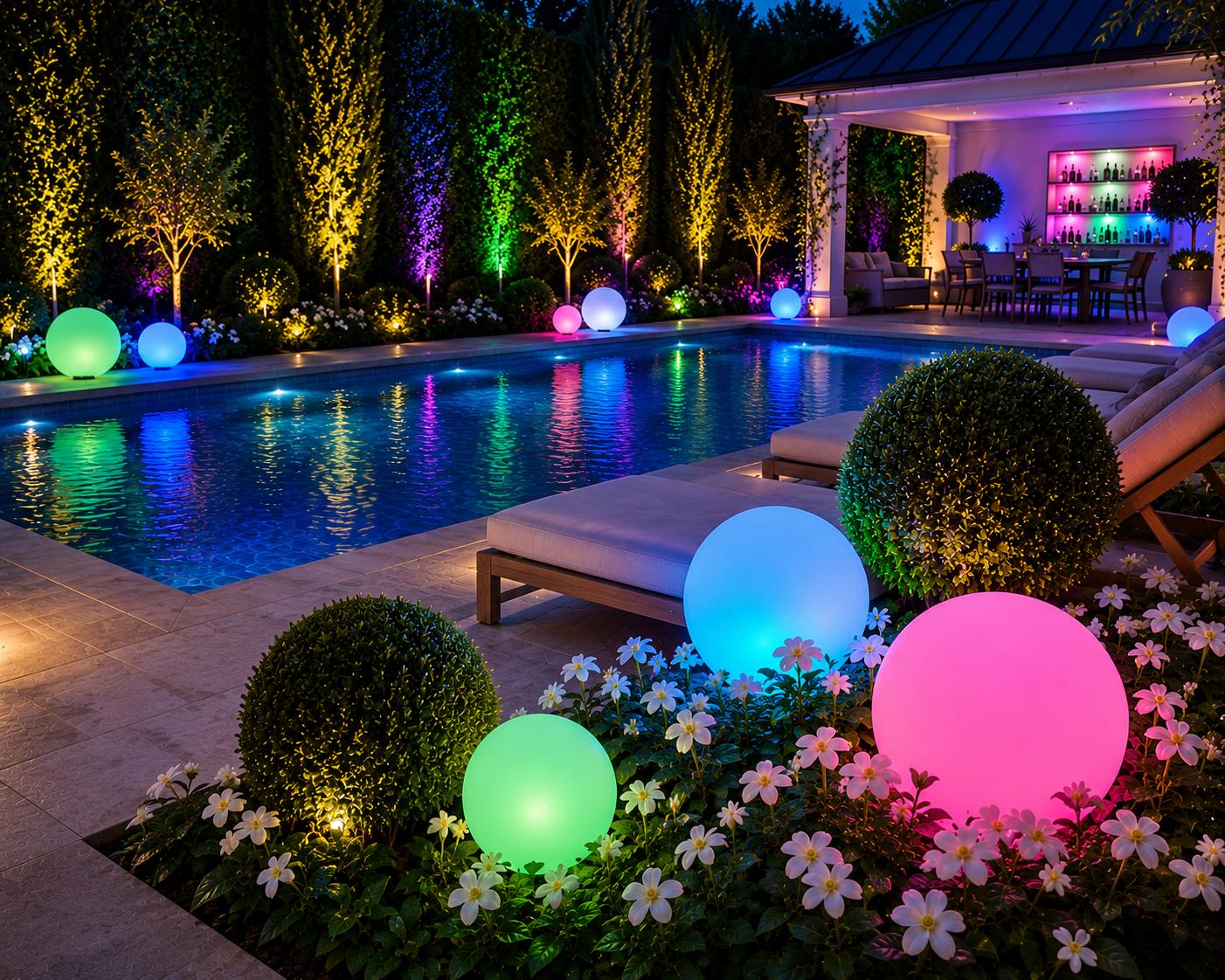 EONE GlowSphere – Luxury Outdoor LED Light