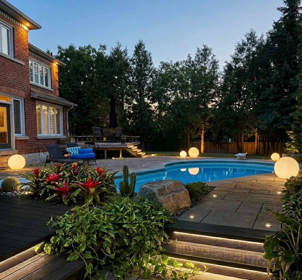 EONE GlowSphere – Luxury Outdoor LED Light