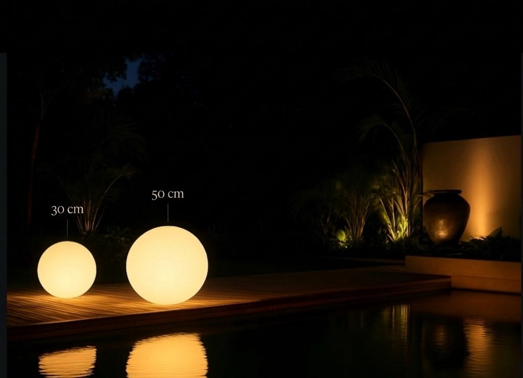 EONE GlowSphere – Luxury Outdoor LED Light
