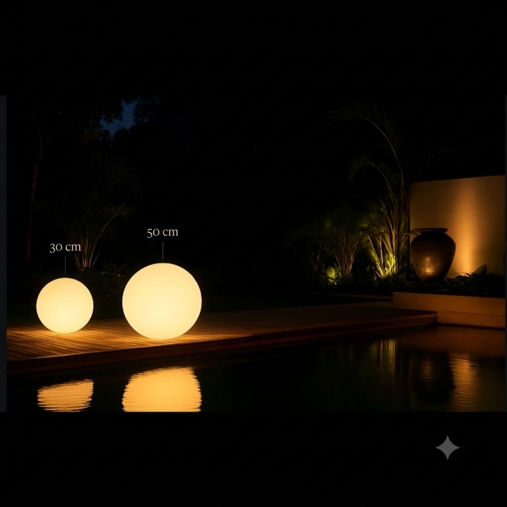 EONE GlowSphere – Luxury Outdoor LED Light